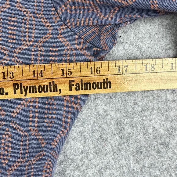 Toad & Co Cue Wrap Cafe Dress Womens S Geometric Organic Blend Travel Stretch* - Picture 10 of 16